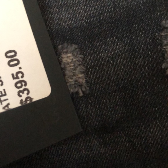 R13 Kate Skinny Jean in Strumblack PF20 Size24/xxs - Picture 4 of 9